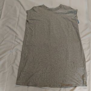 Eileen Fisher Organic‎ Cotton Tunic Lagerlook Style, Grey M